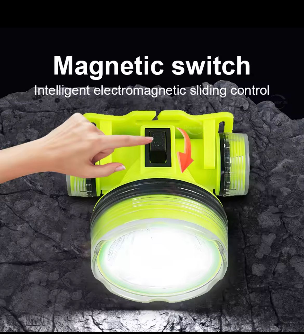 Miniatura 5 de LINTERNA FRONTAL SUBACUATICA 5cm SQ-901